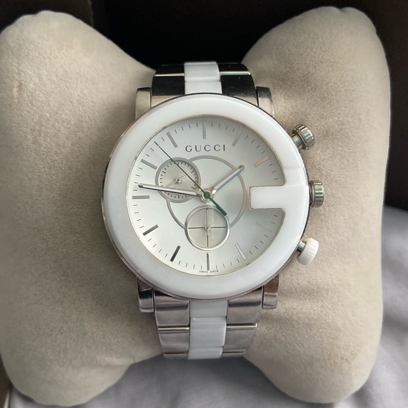 GUCCI Watch White - Picture 1 of 5